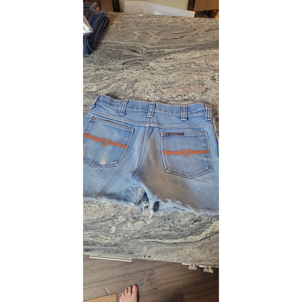 Vintage 1960s 1970s Sedgefield Jeans Mens 33 Made USA Cut Offs Shorts